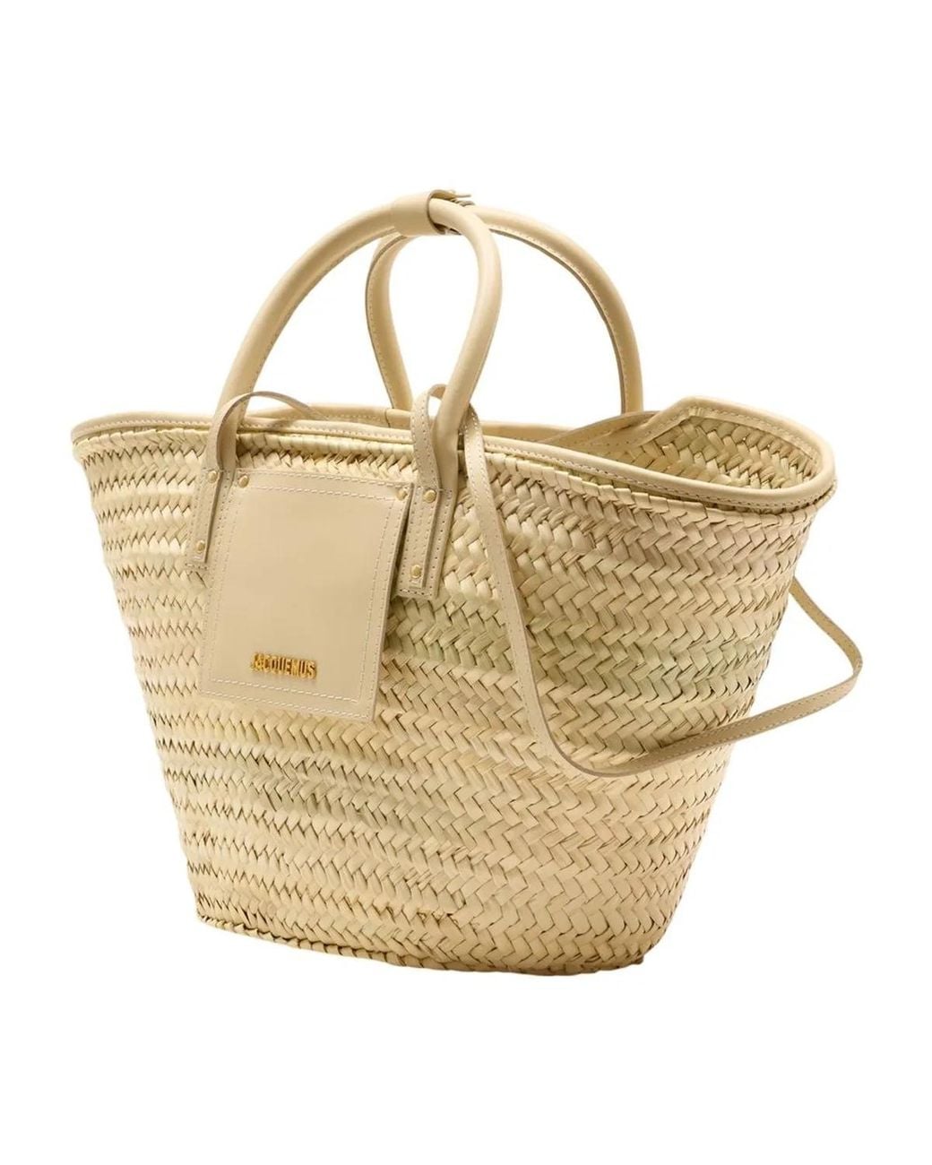 Jacquemus Metallic Soli Basket Bag