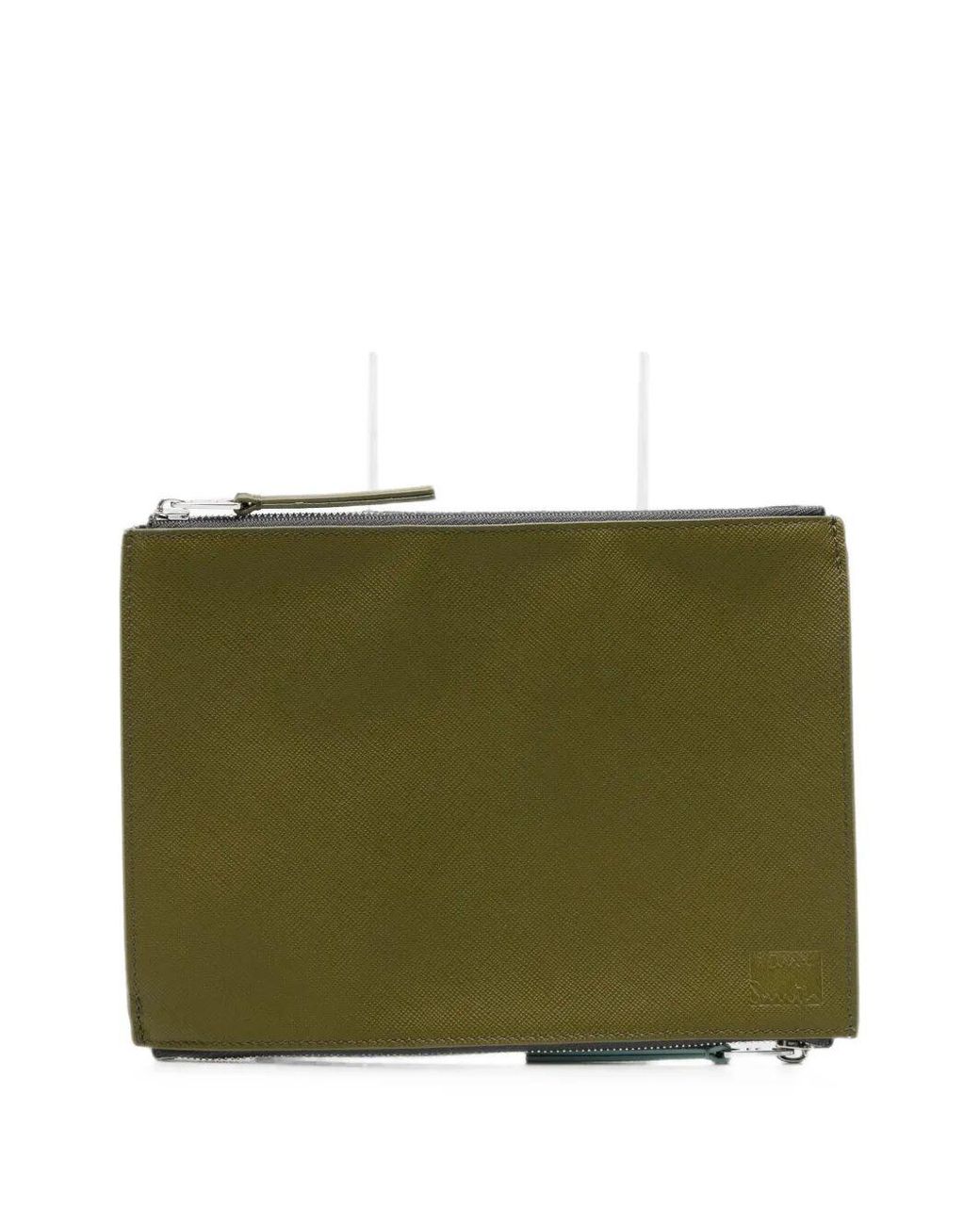 Paul Smith Green Wallet Travel Zip Pch for men