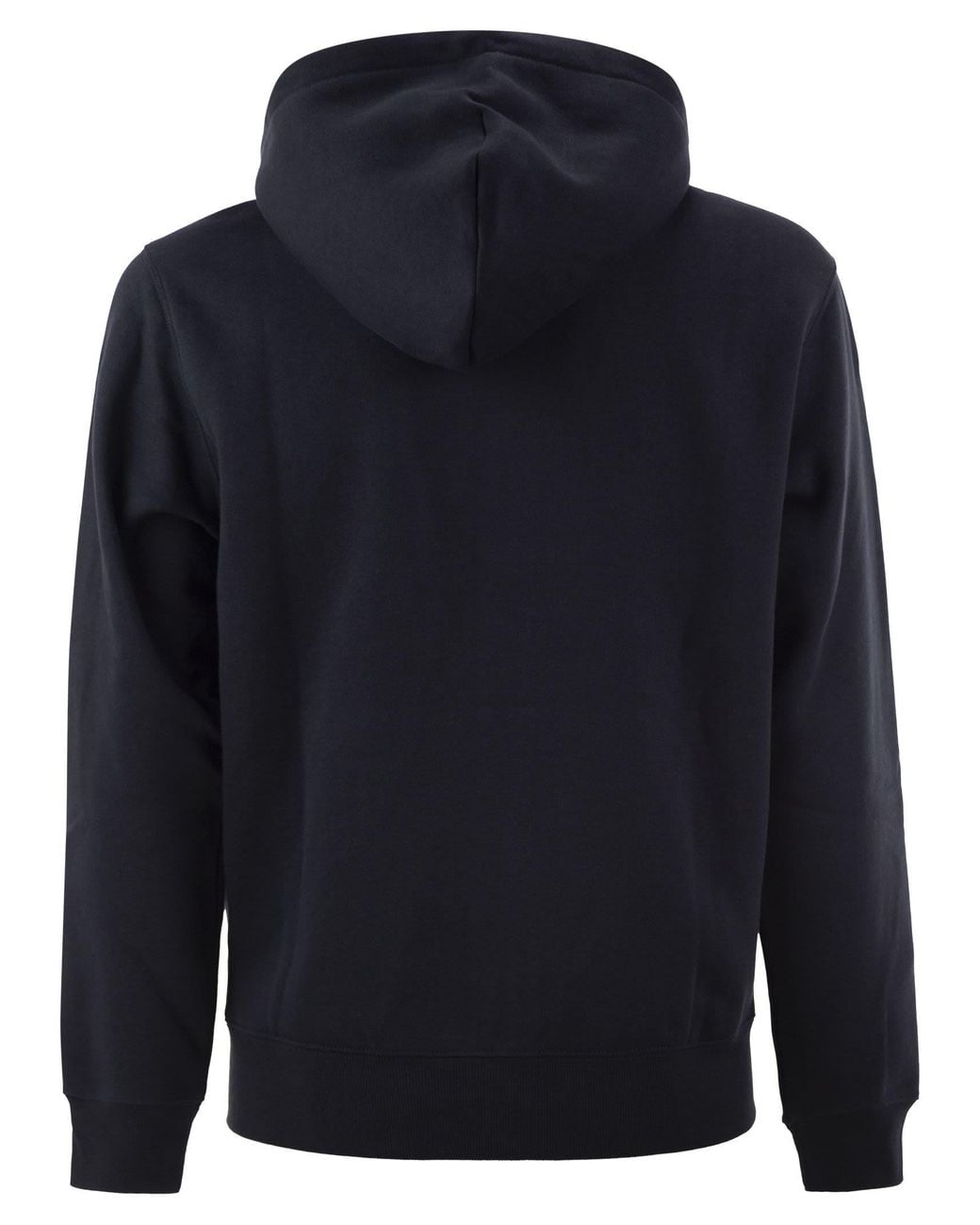 Carhartt Blue Zip-Up Hooded Sweatshirt