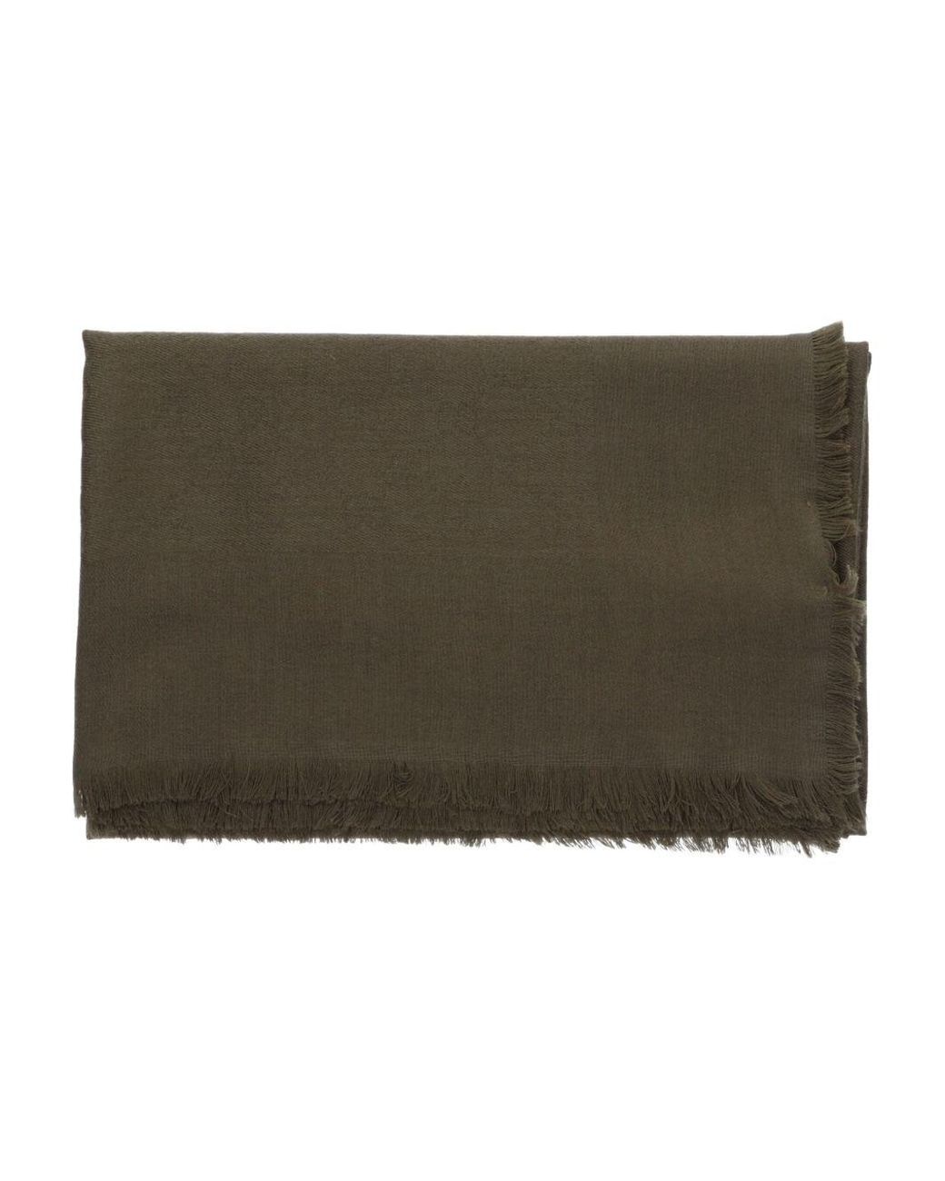Gucci Brown Gg Jacquard Shawl for men