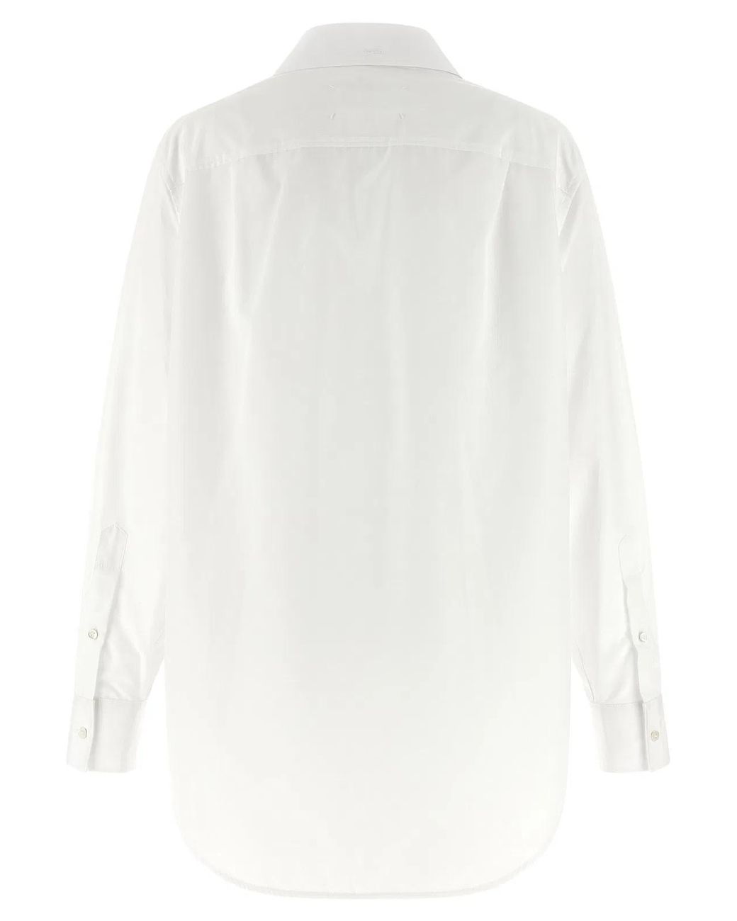 Maison Margiela White Cotton Blouse