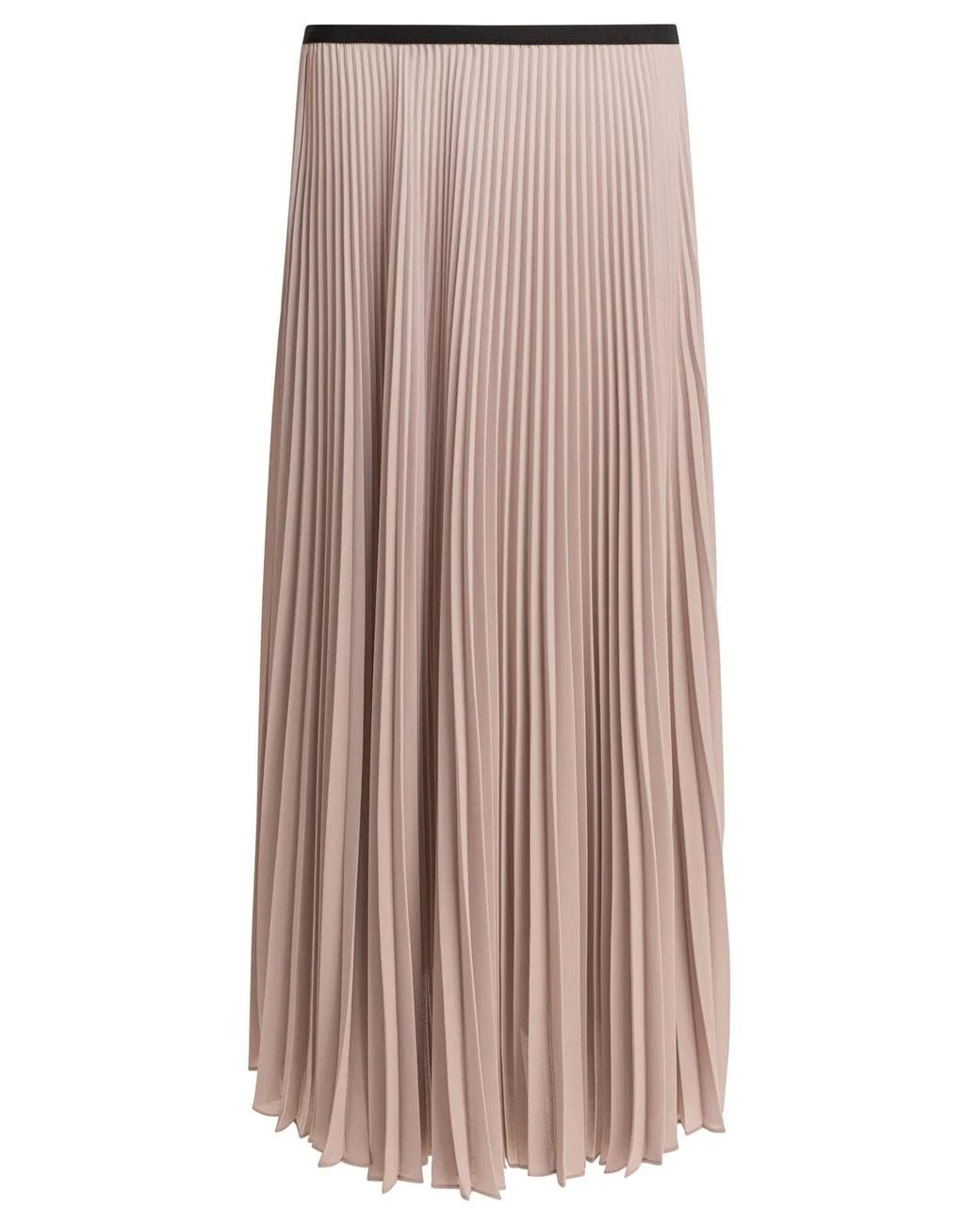 Semler Brown Polyester Skirt