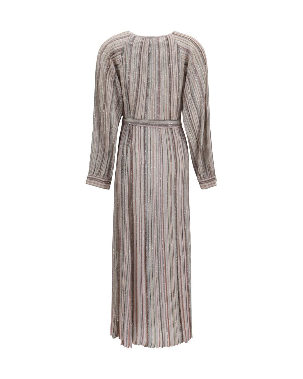 Missoni Gray Multicolor Viscose Cocktail Dress