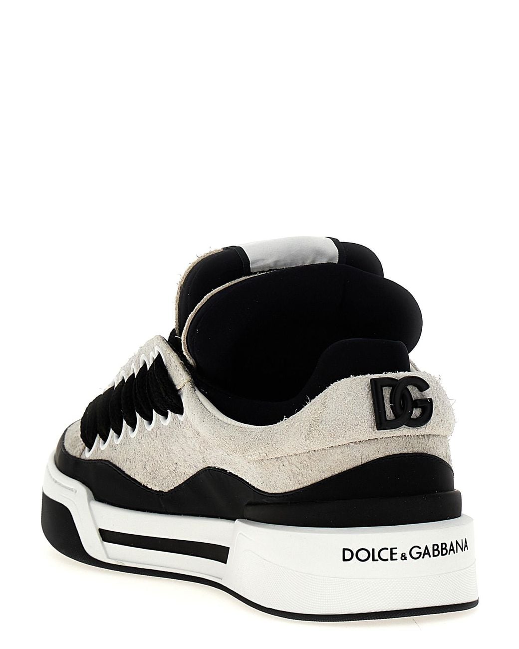 Dolce & Gabbana Black Dolce&Gabbana 'New Roma' Sneakers for men