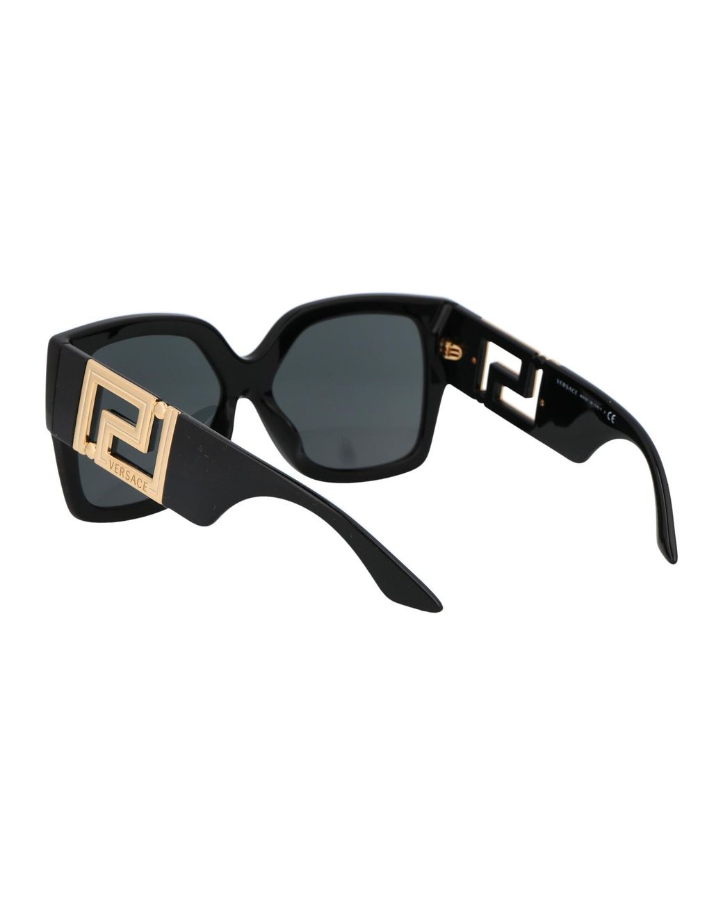 Versace Black Acetate Sunglasses