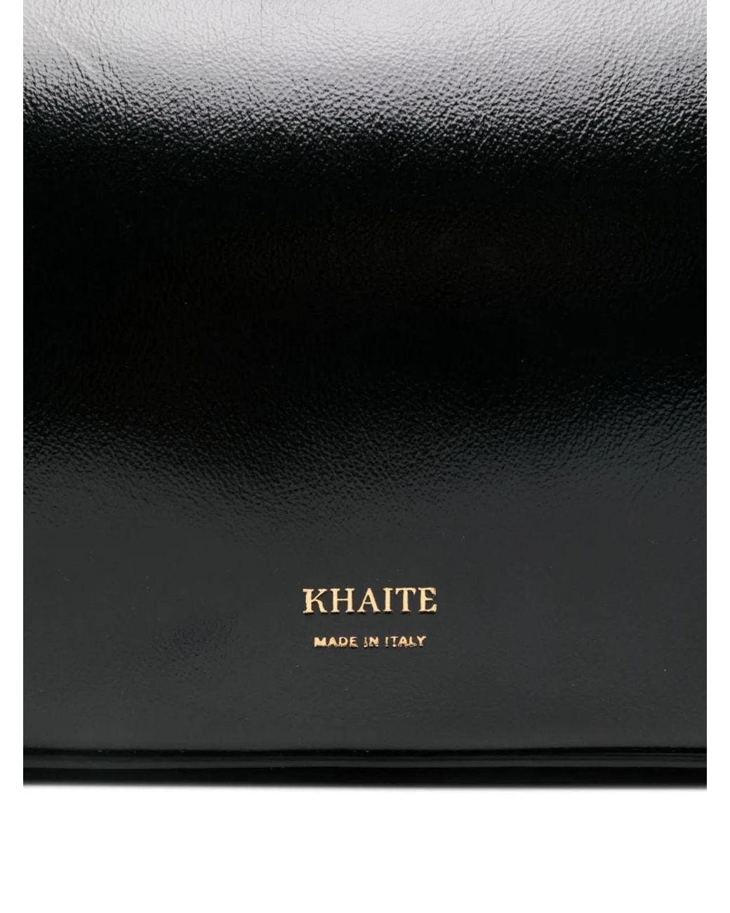 Khaite Black Simona Shoulder Bag
