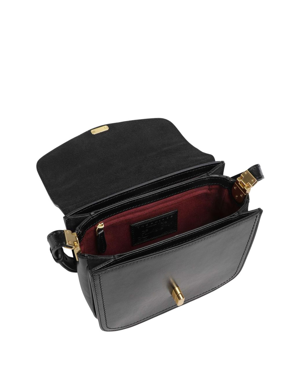 The Bridge Black Mia Crossbody Bag