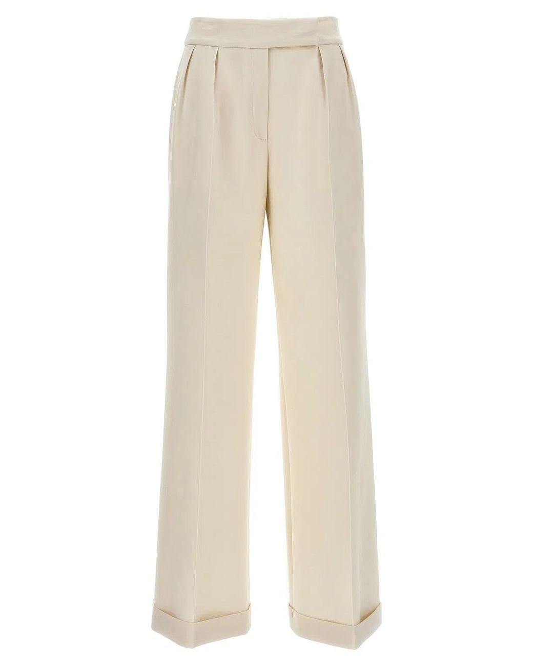 Kiton Natural Loose Leg Pants
