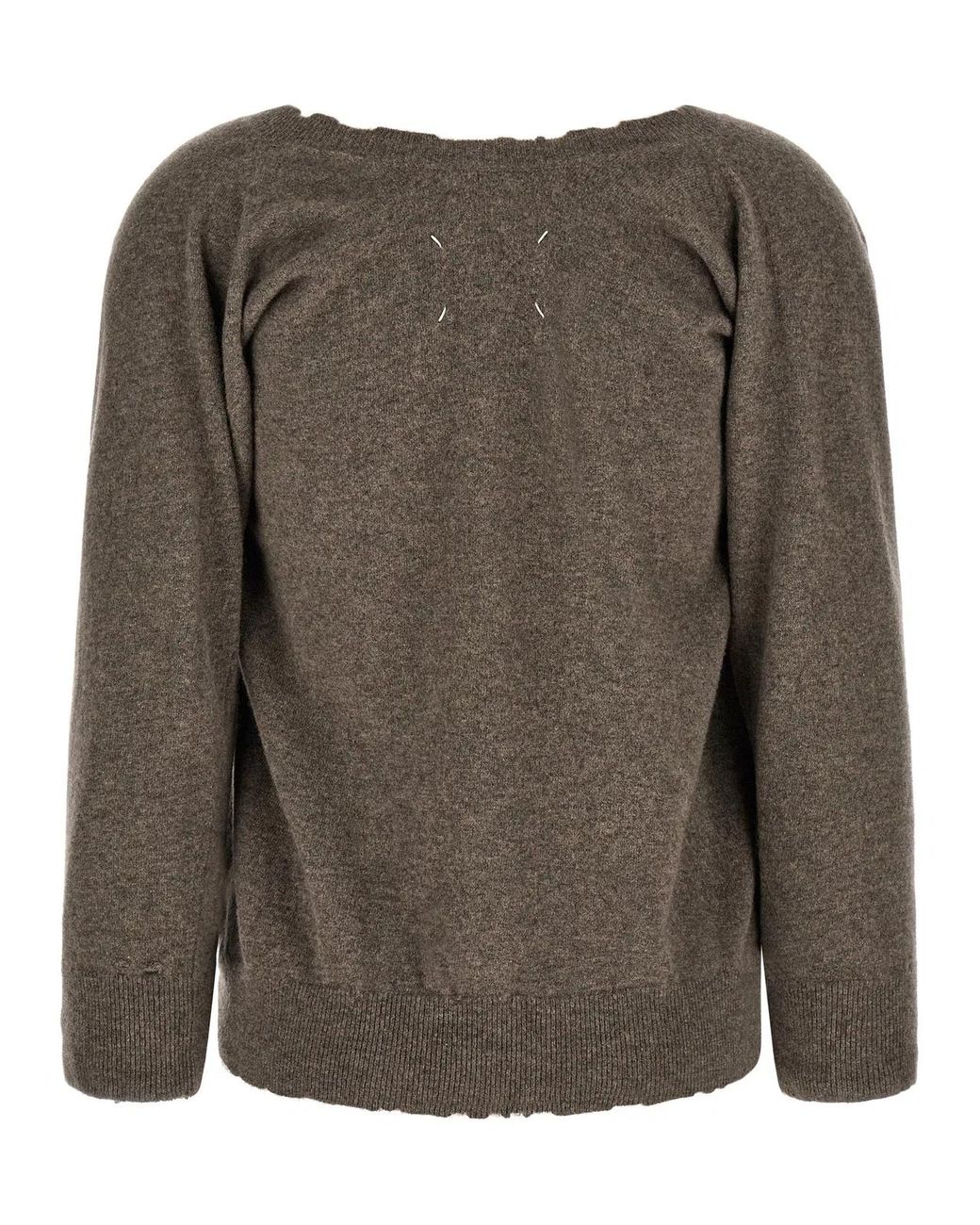 Maison Margiela Green Lived-In Jersey