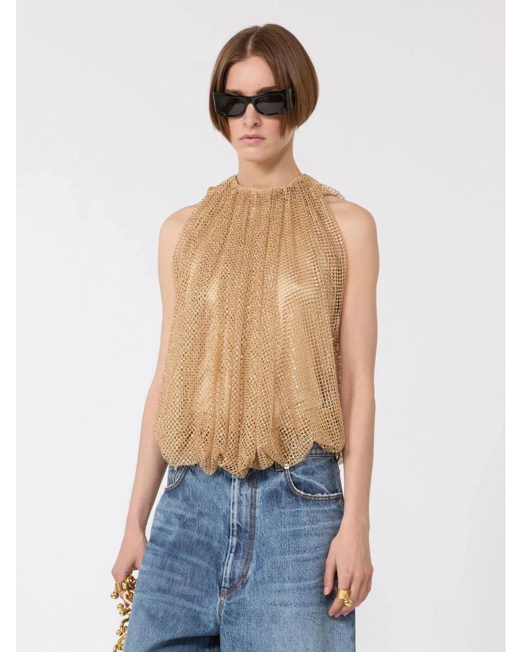 Max Mara Natural Spxnodo Top