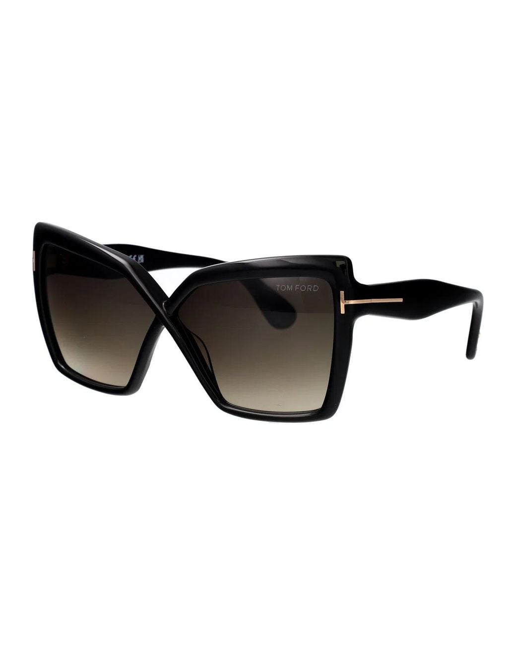 Tom Ford Black Acetate Sunglasses