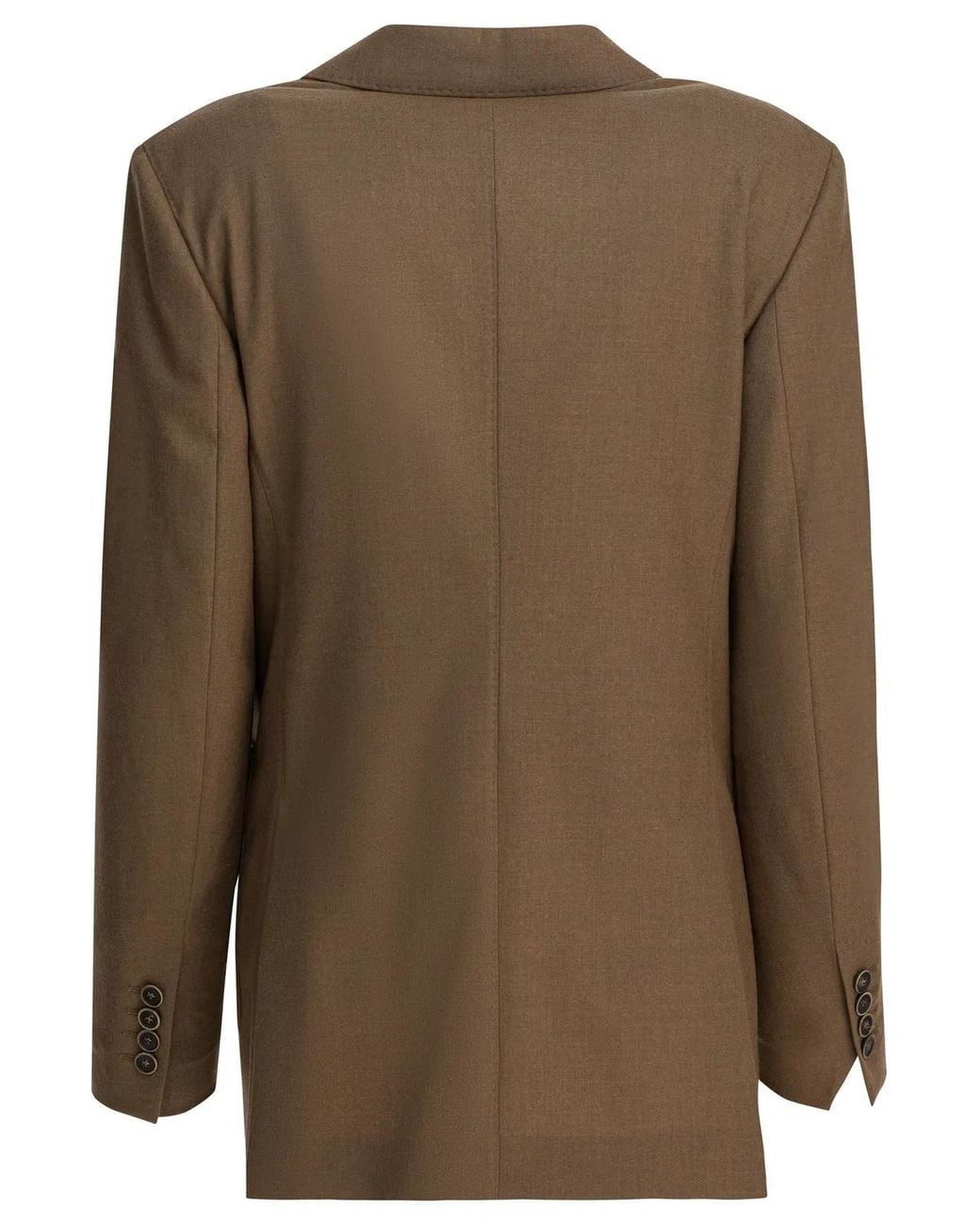 Max Mara Green Cashmere Blend Coat