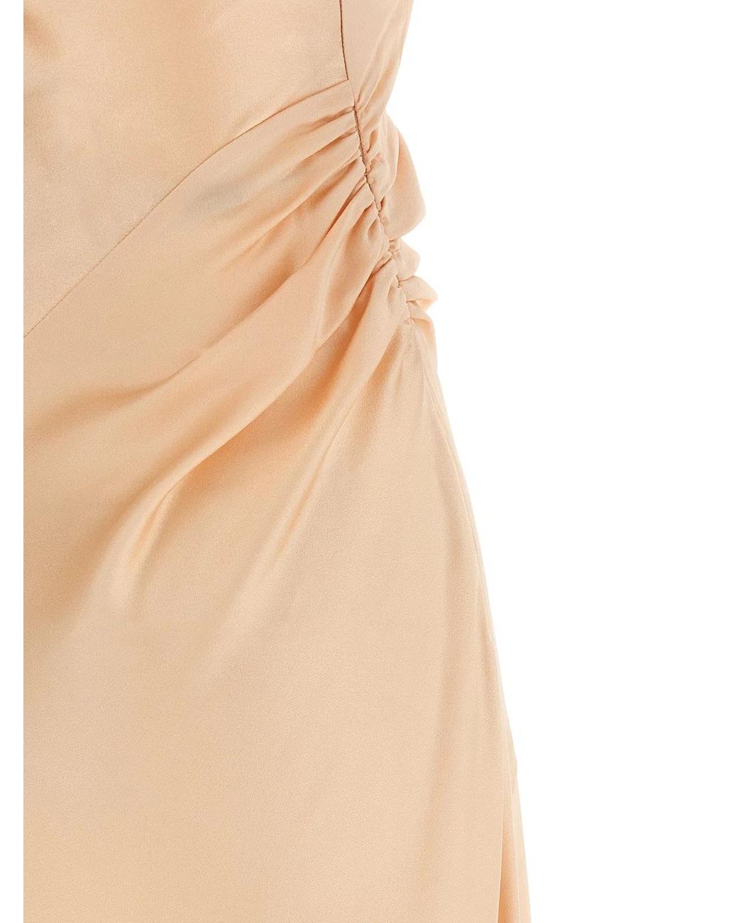 Victoria Beckham Natural 'Asymmetric Twist' Dress