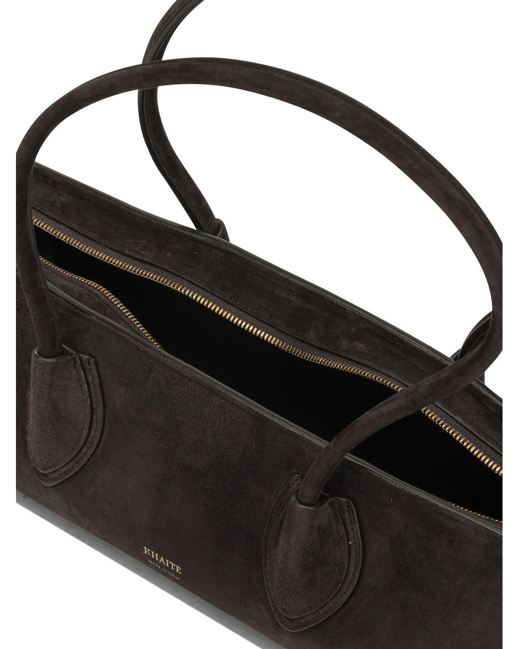 Khaite Black "Donna" Medium Shoulder Bag