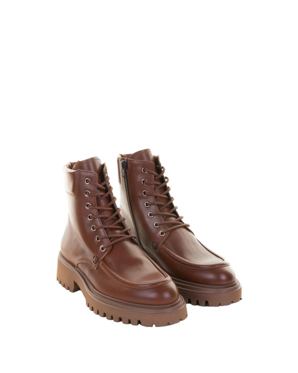 Guglielmo Rotta Brown Ranch Ankle Boot
