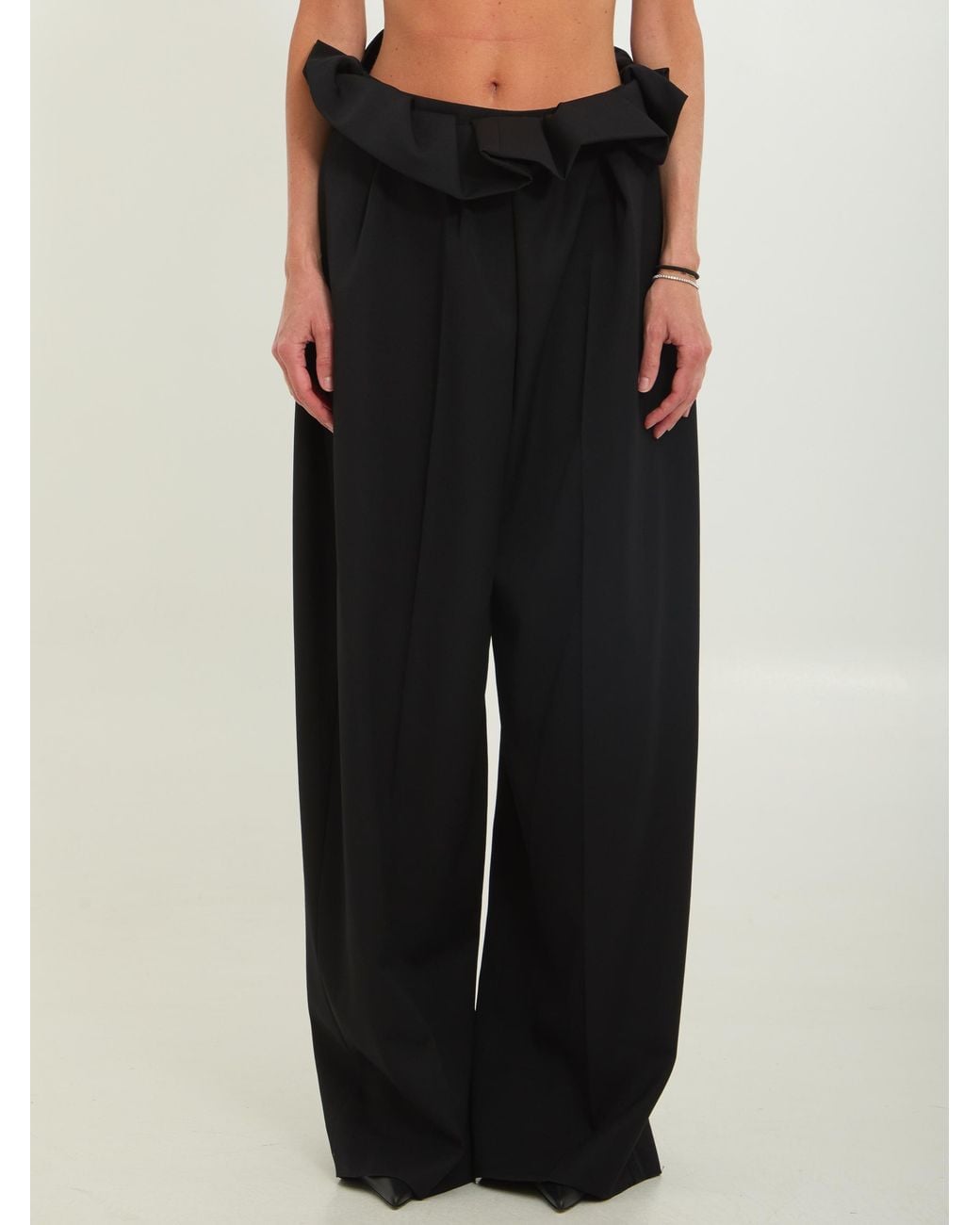 Khaite Black Kira Pants