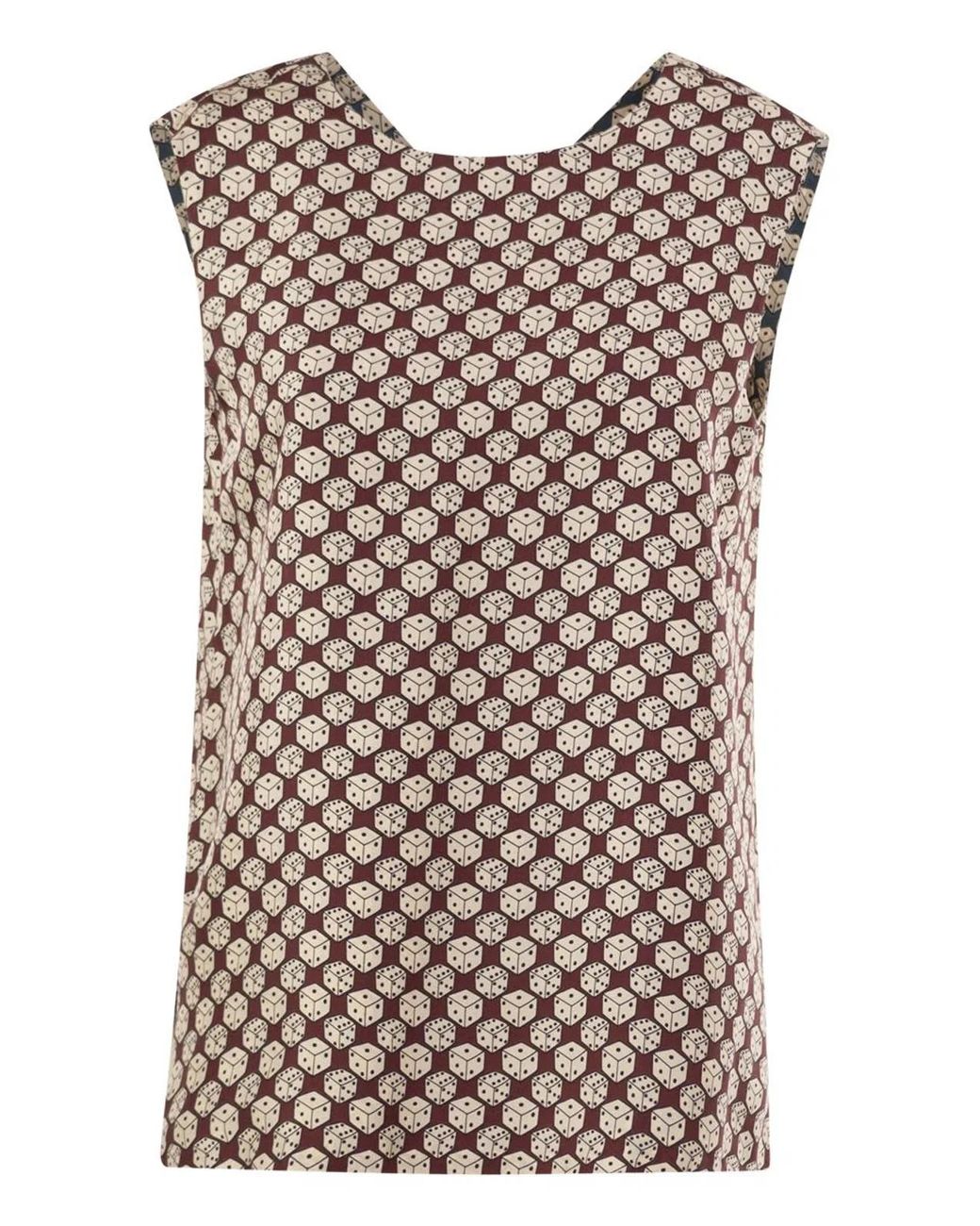 Max Mara Brown S Max Mara Stmtimetop