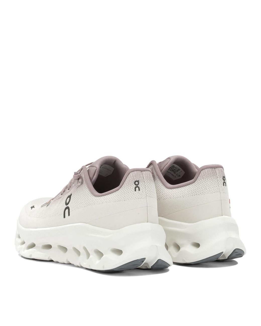 On Shoes White "Cloudtilt" Low-Top Sneakers