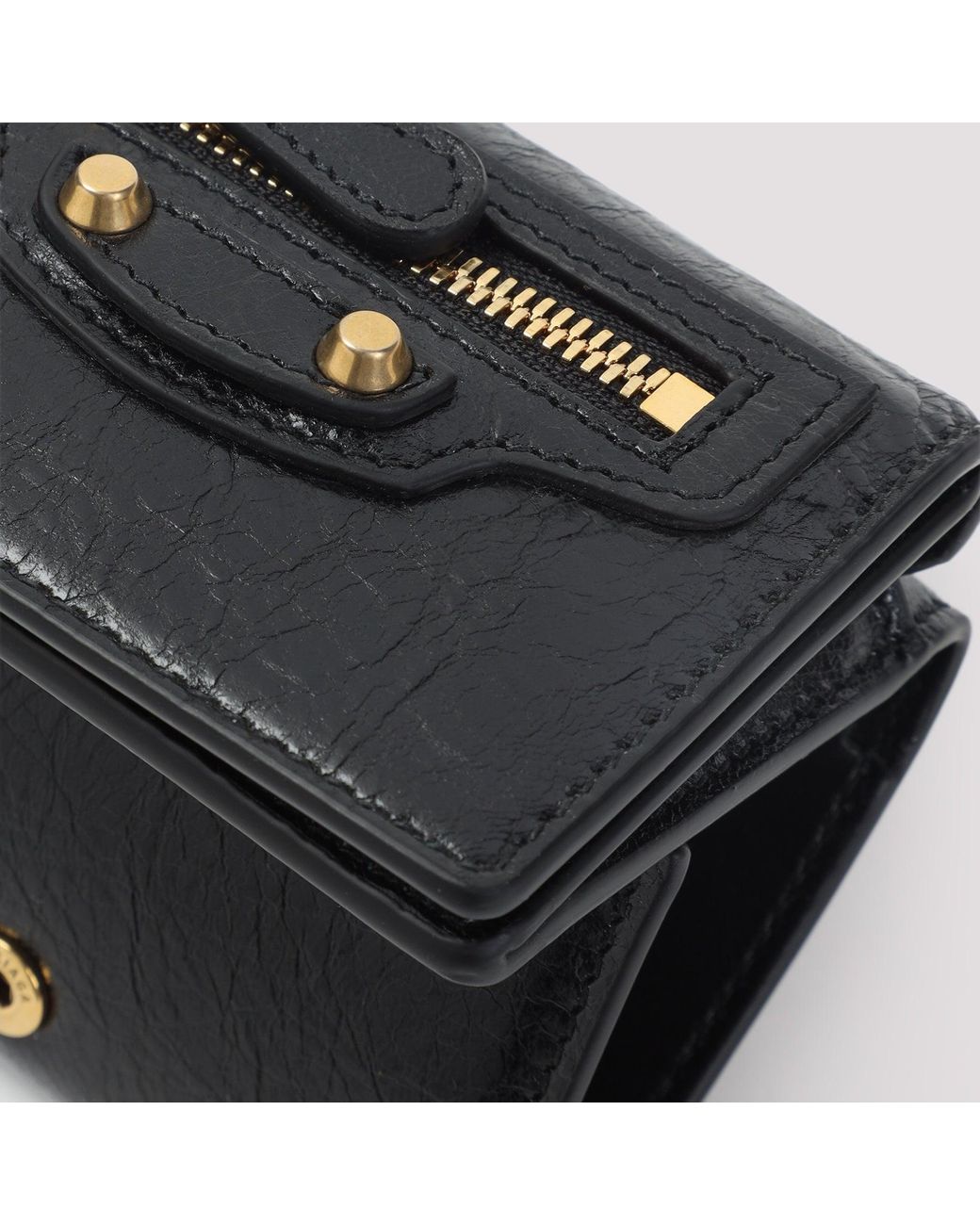 Balenciaga White Le City Wallet Mini