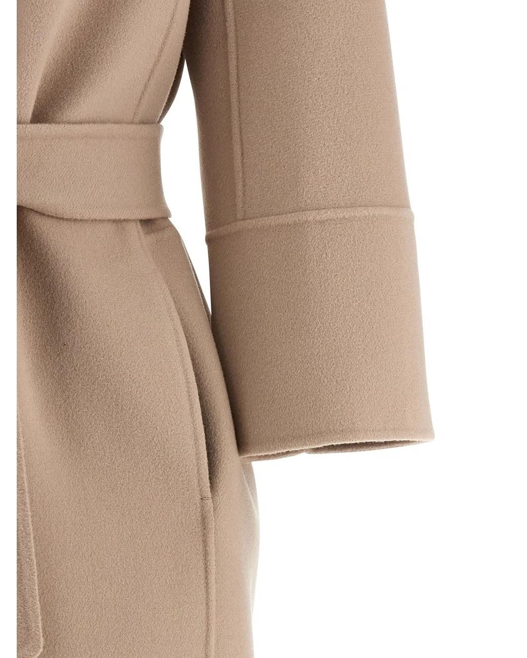 Max Mara Natural Arona Coat
