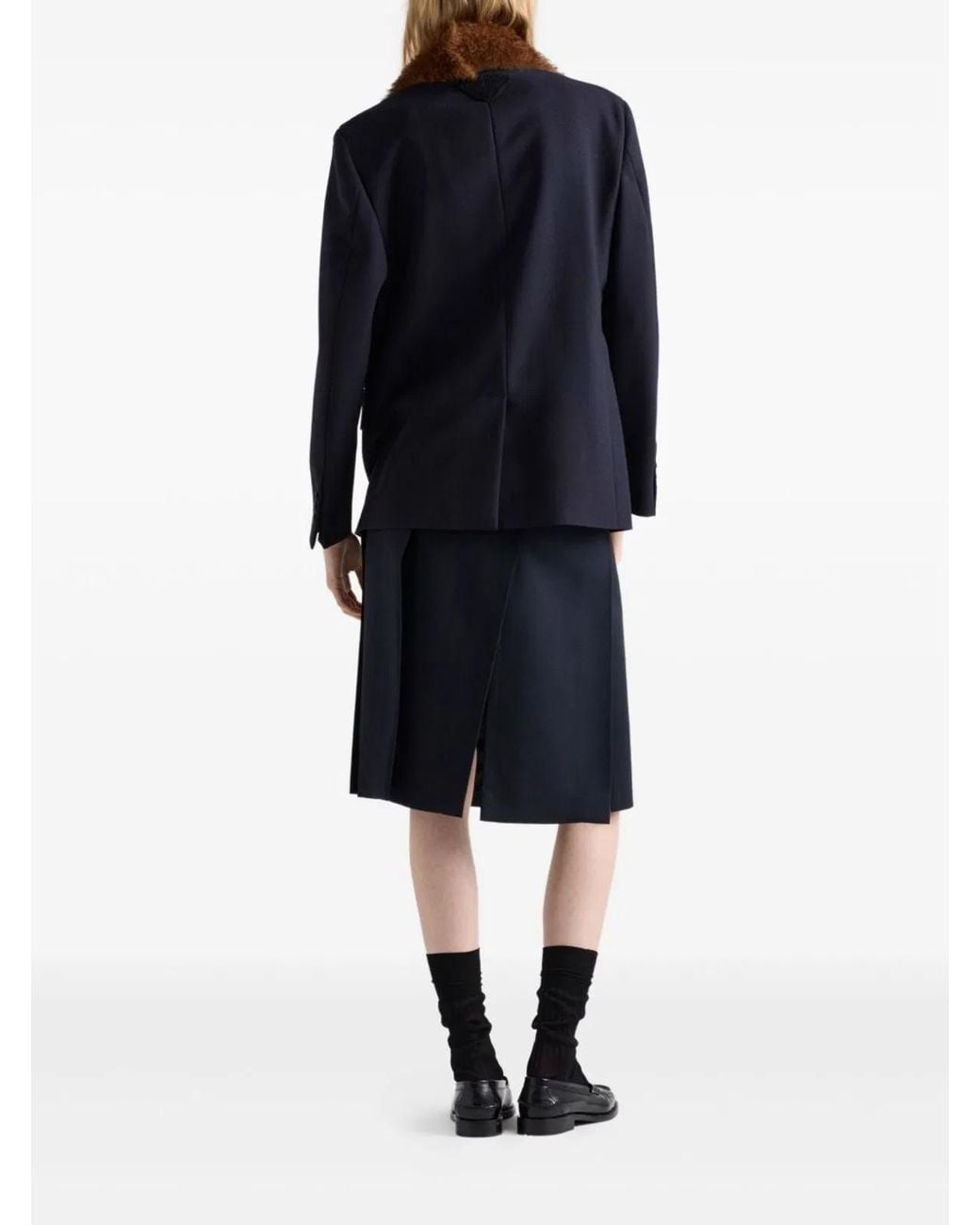 Prada Black Midi Skirt