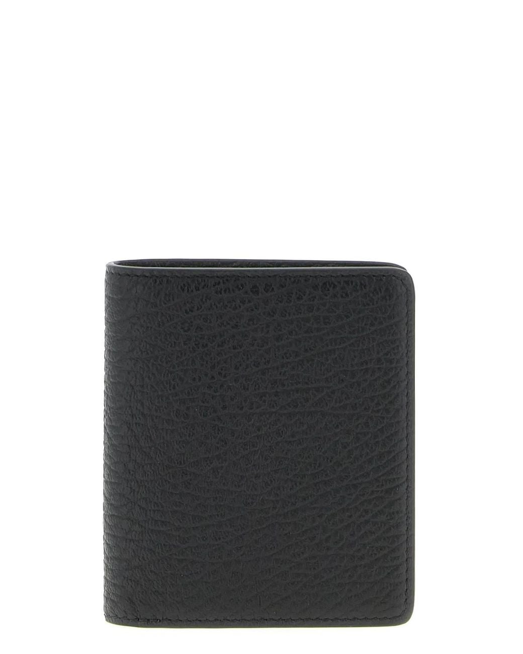 Maison Margiela Black 'Stitching' Wallet