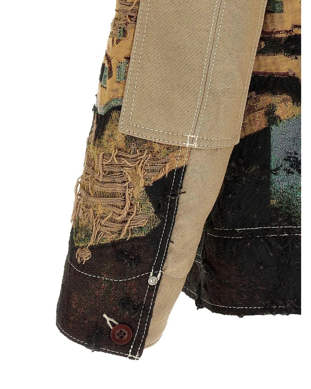 Junya Watanabe Multicolor Polyester Jacket for men