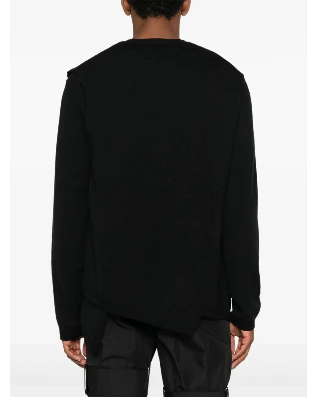 Comme des Garçons Black Comme Des Garçons Homme Plus Asymetrical Shirt for men