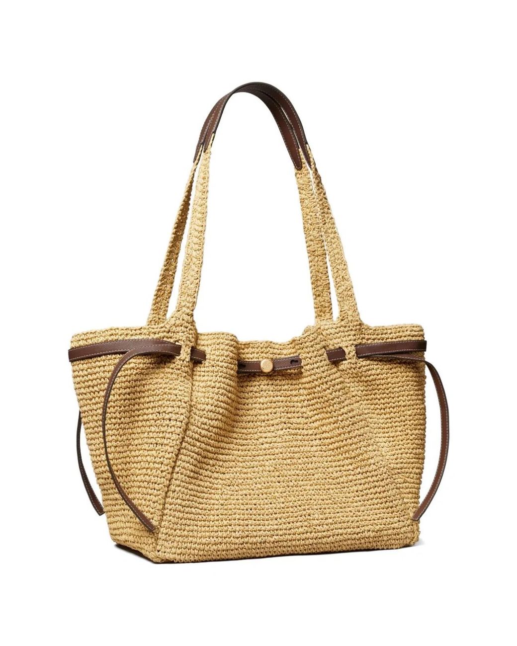 Tory Burch Natural Romy Straw Tote