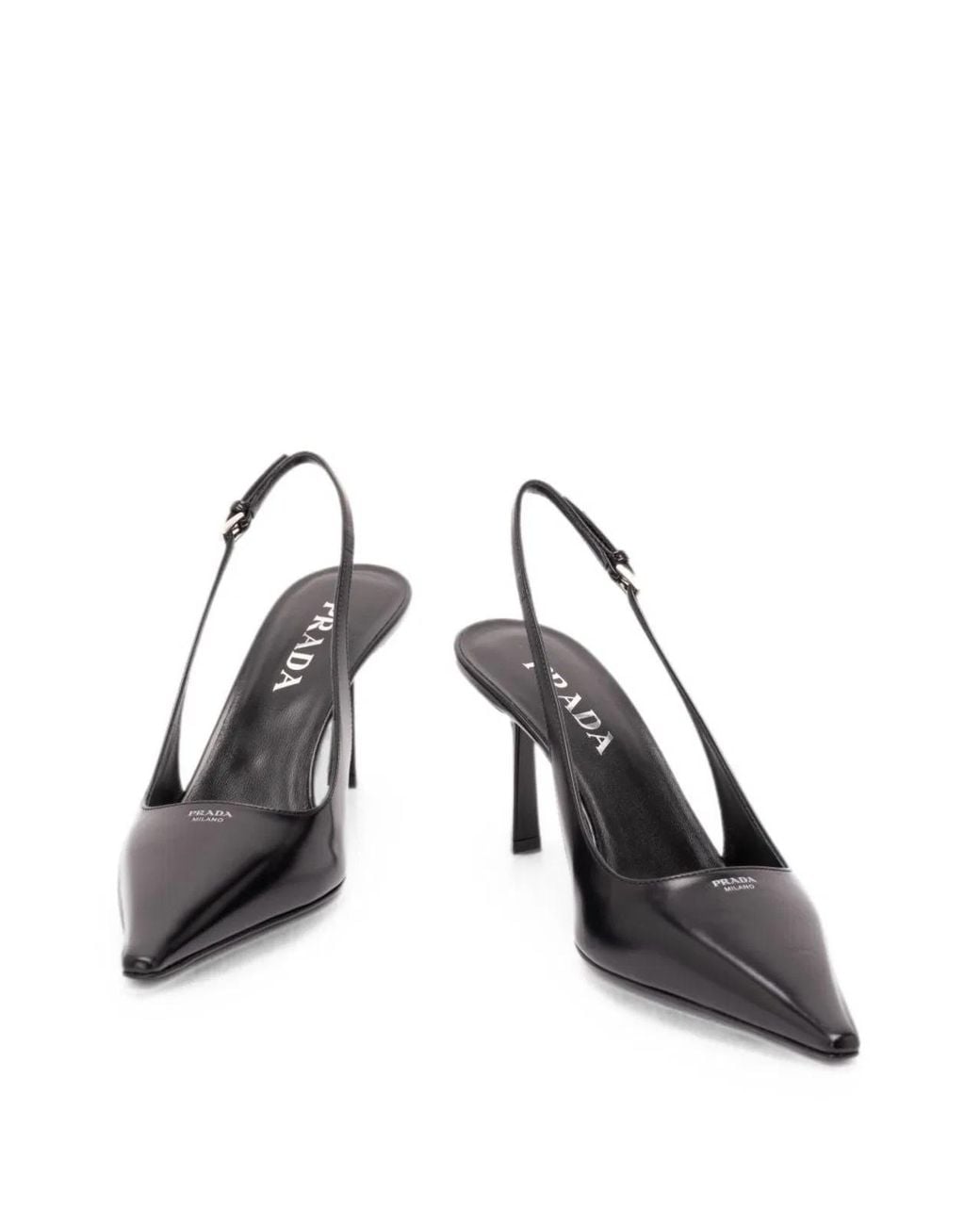 Prada Black Flat Shoes