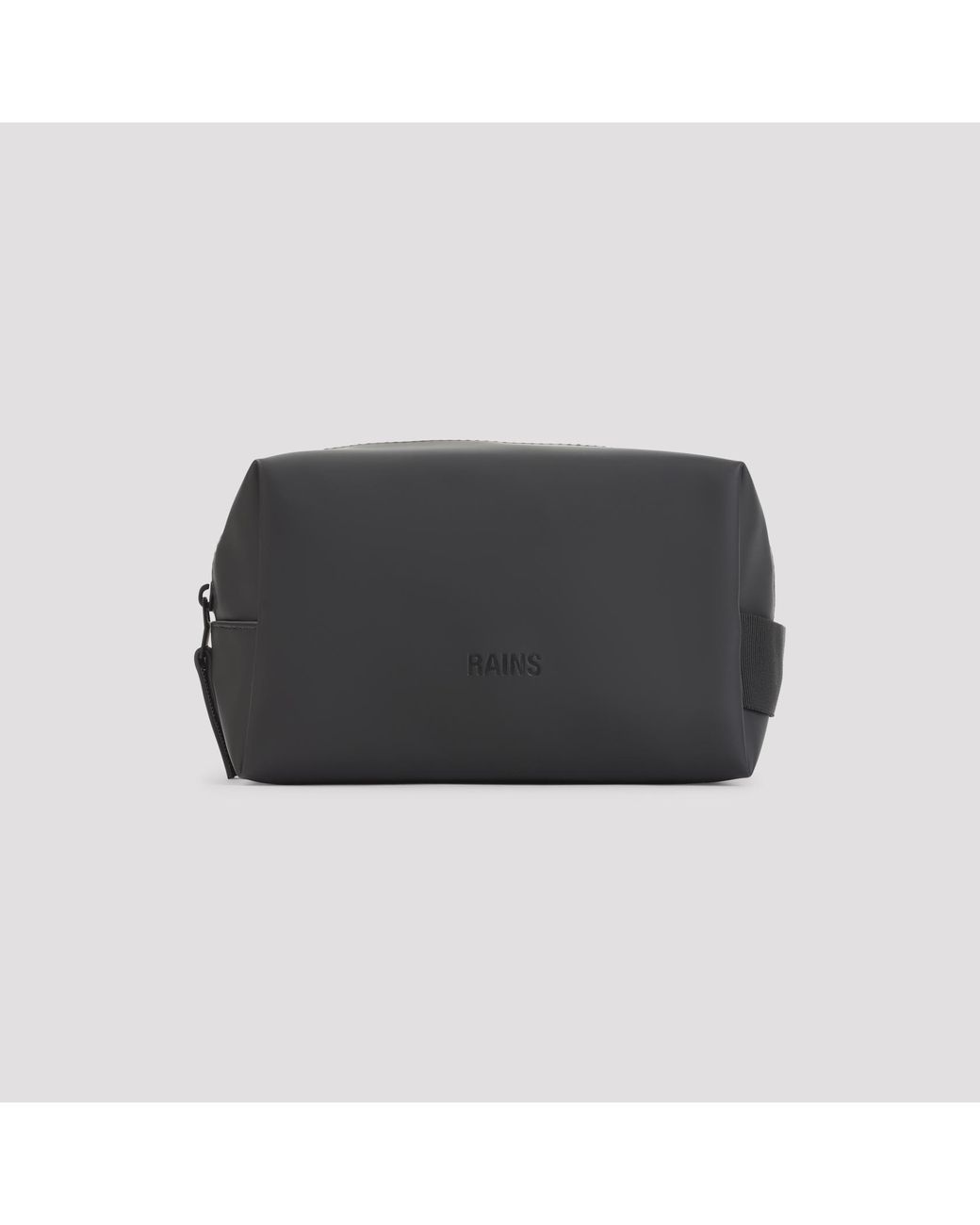 Rains Black Wash Small Bag for men