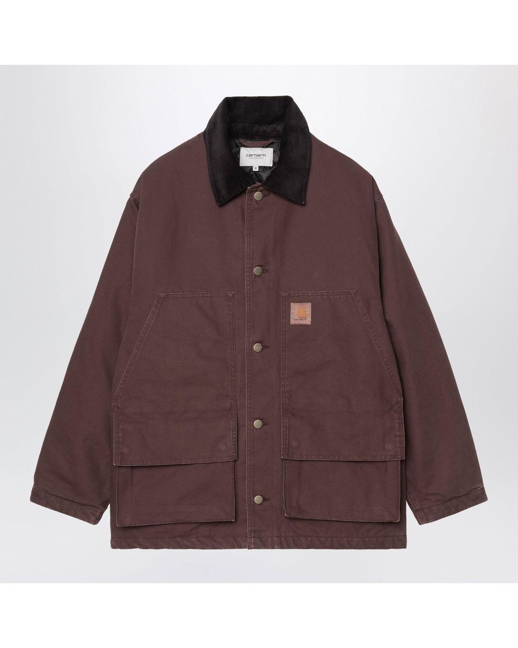 Carhartt Purple Lander Cotton Coat for men