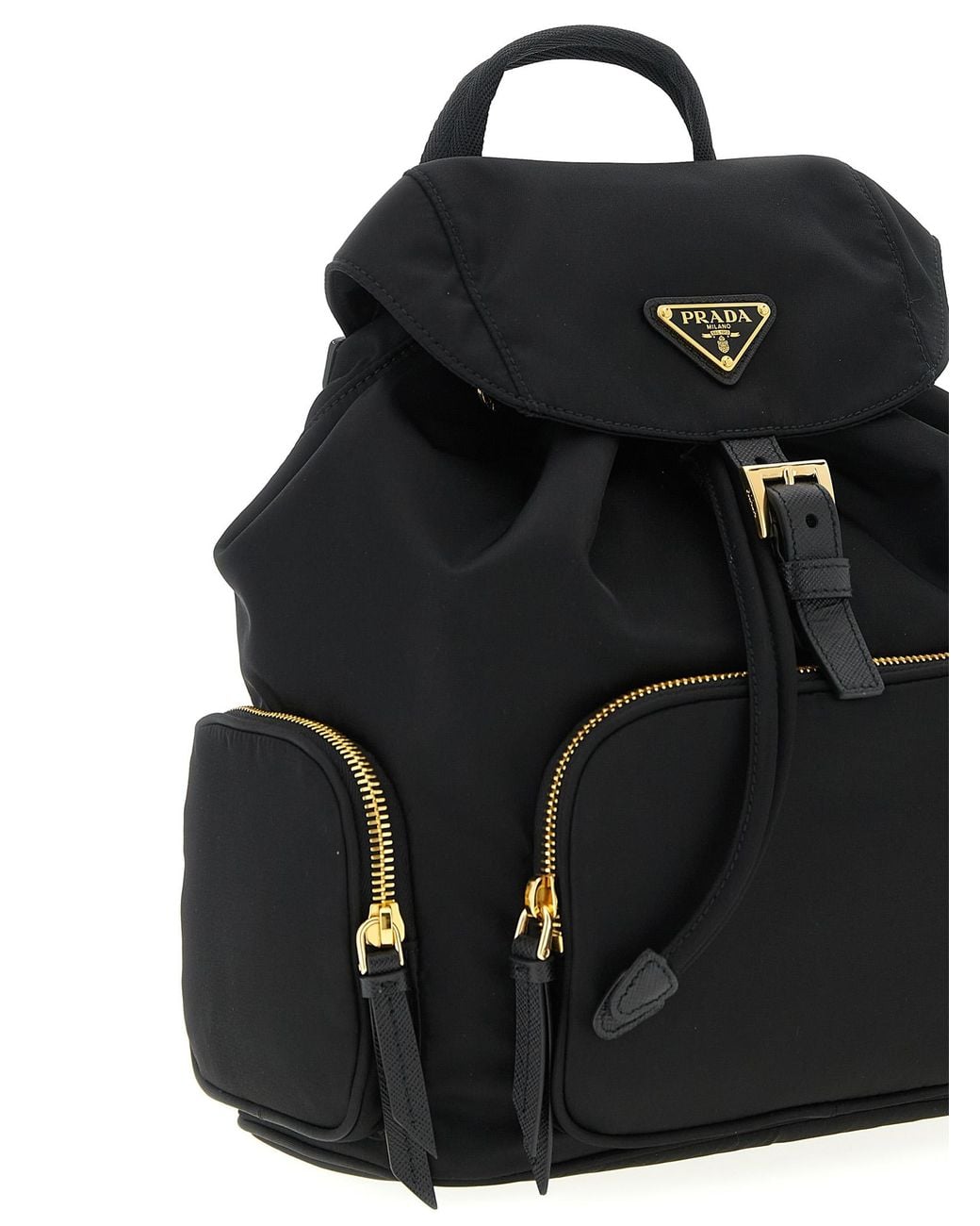 Prada Black Re-Nylon Backpack
