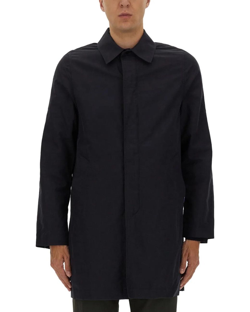 Paul Smith Blue Ps Paul Smith Cotton Nylon Trenches for men