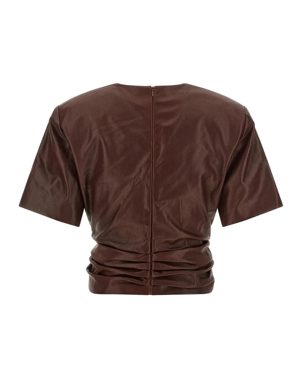 Magda Butrym Brown '15' T-Shirt