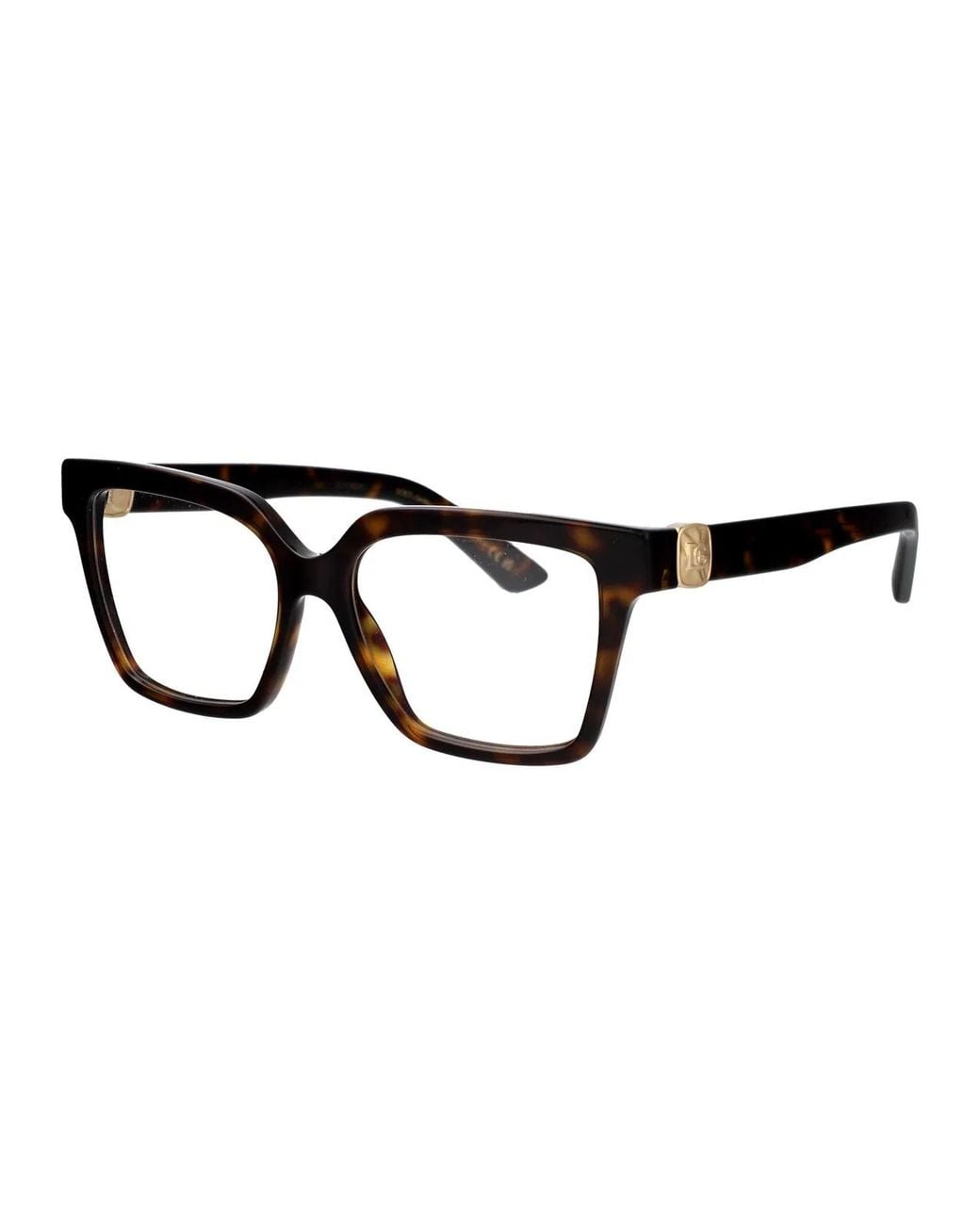 Dolce & Gabbana Black Dolce & Gabbana Acetate Optical Glasses