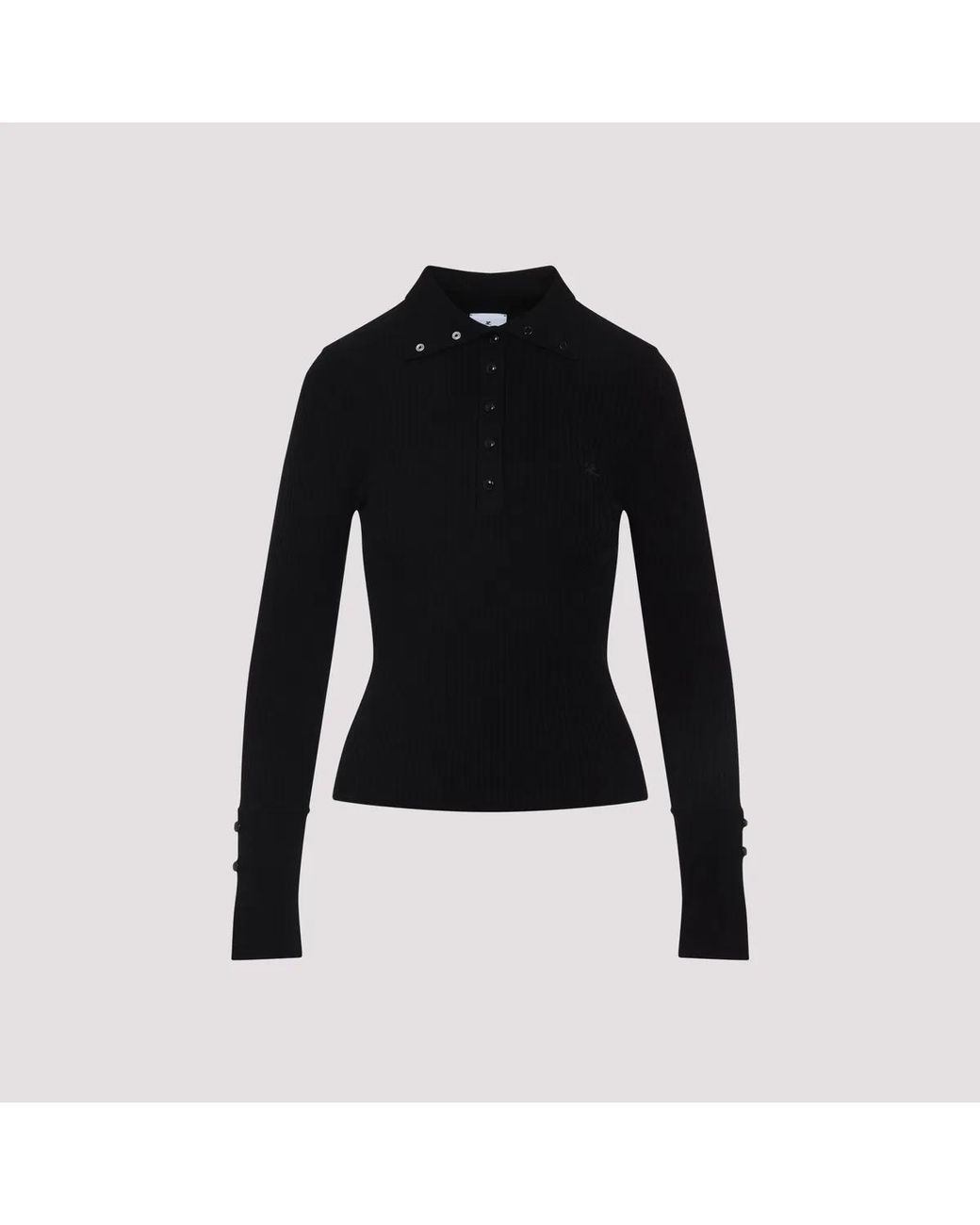 Courreges Black Courregès Viscose-Polyester Jacket