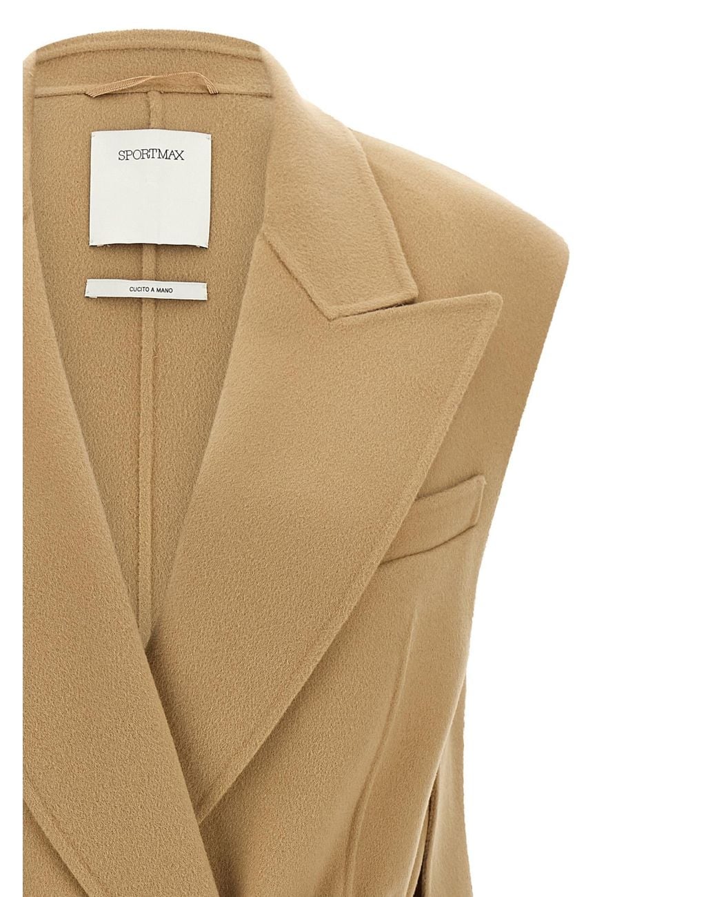 Sportmax Natural 'Spxrapido' Blazer