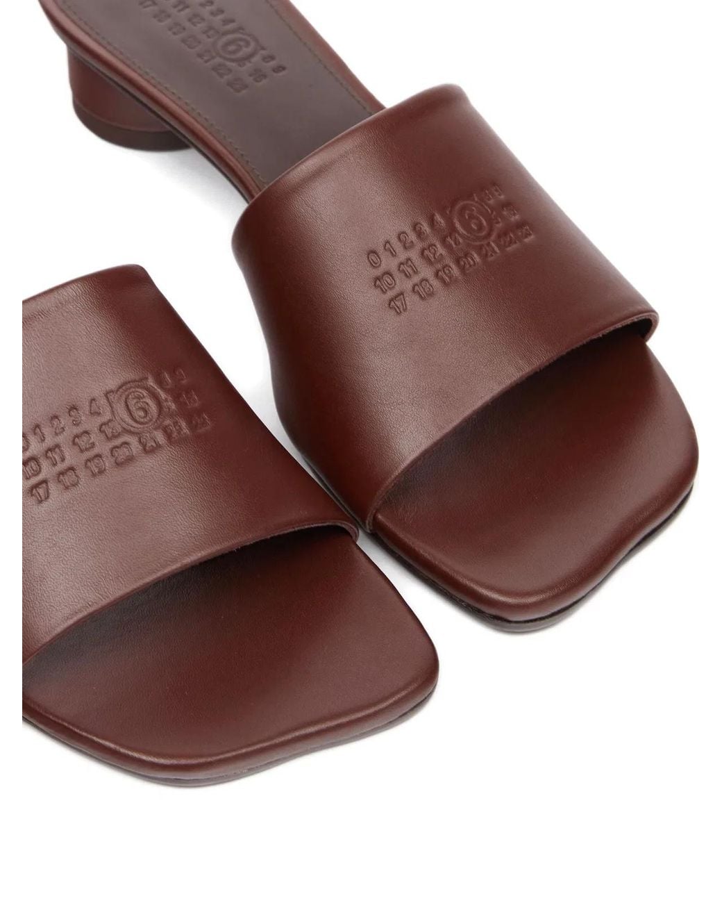 MM6 by Maison Margiela Brown Sandal