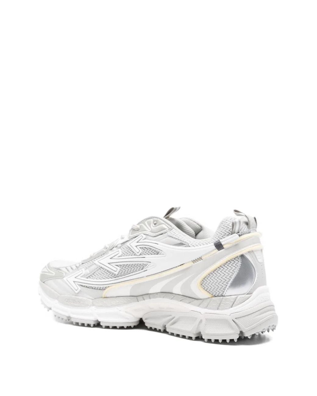 Off-White c/o Virgil Abloh White Arrows-Patch Panelled Sneakers for men
