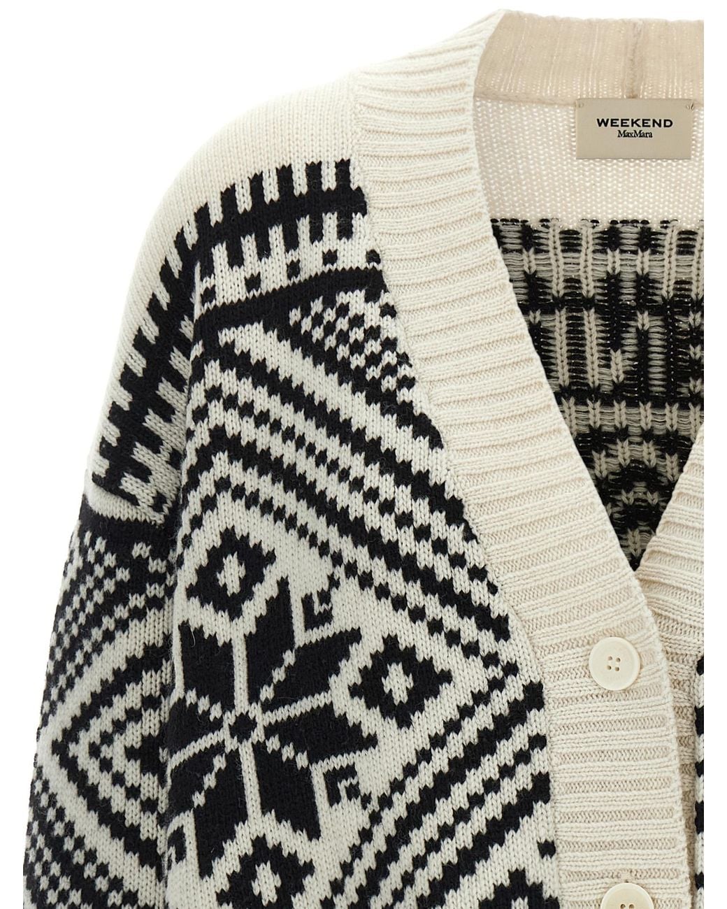 Weekend by Maxmara Black 'Belgio' Cardigan