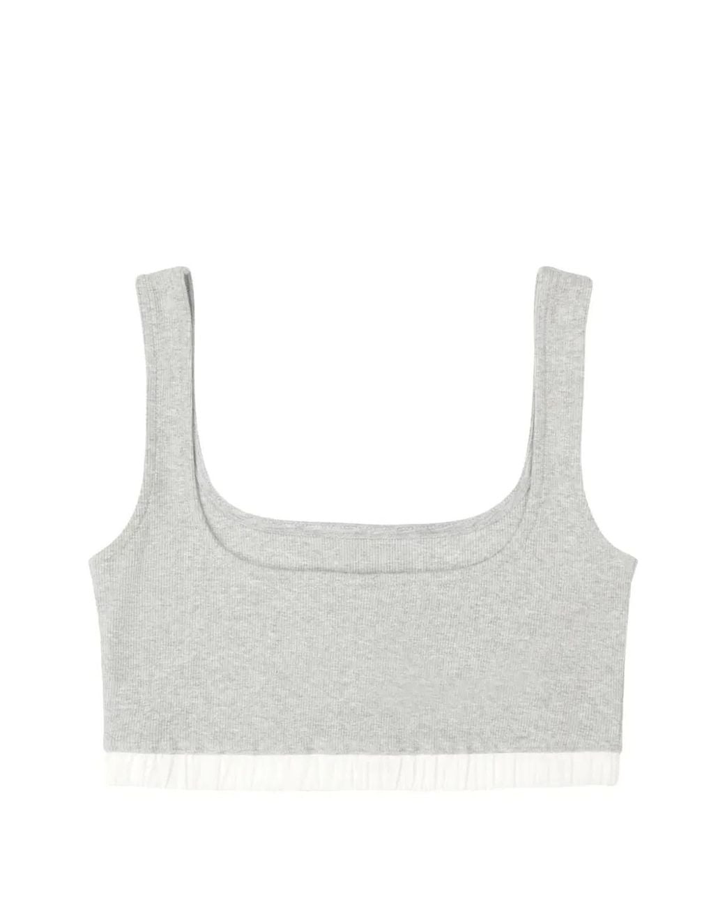 Entire studios White "Lounge" Bra
