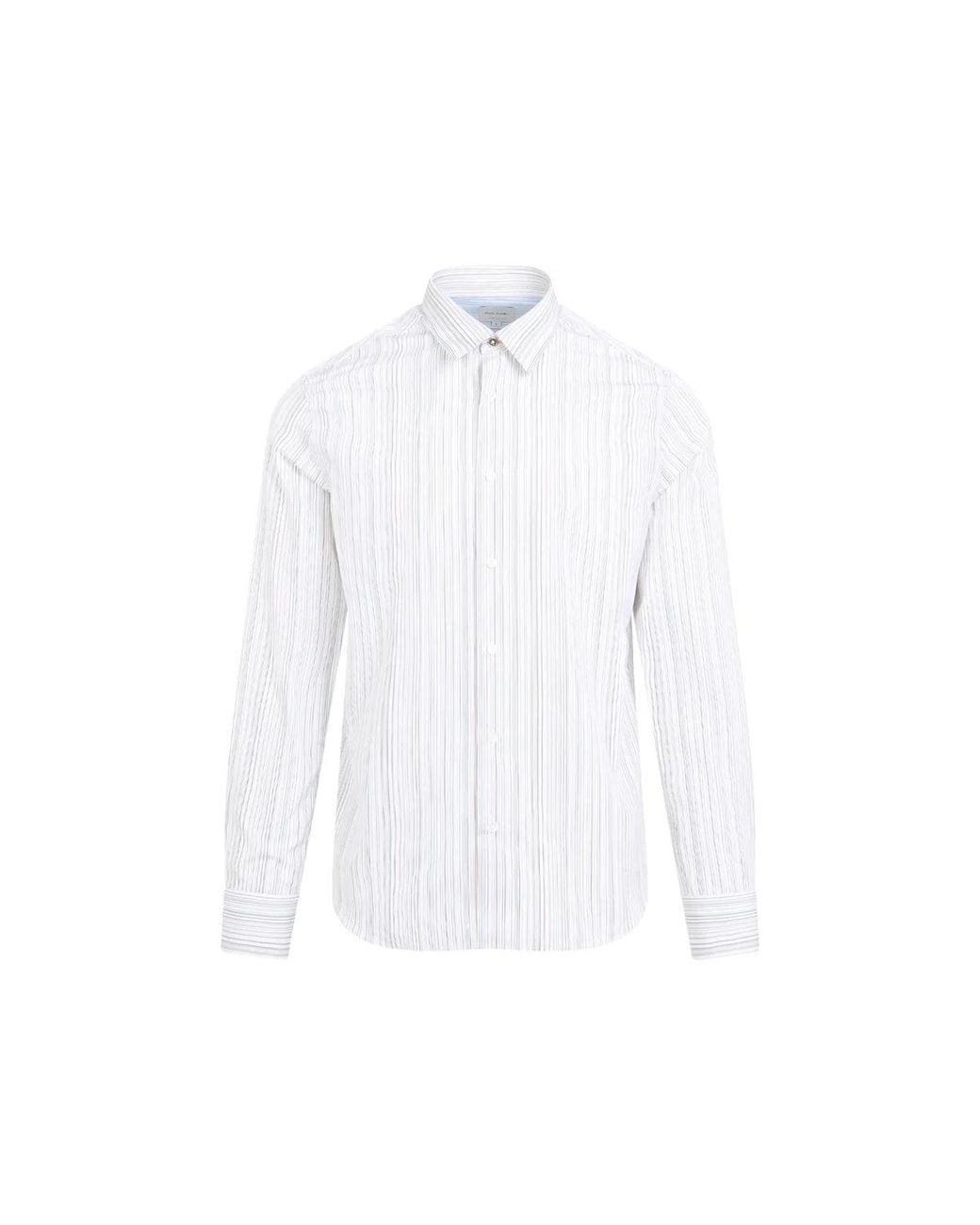 Paul Smith White Sc Slim Fit Shirt for men