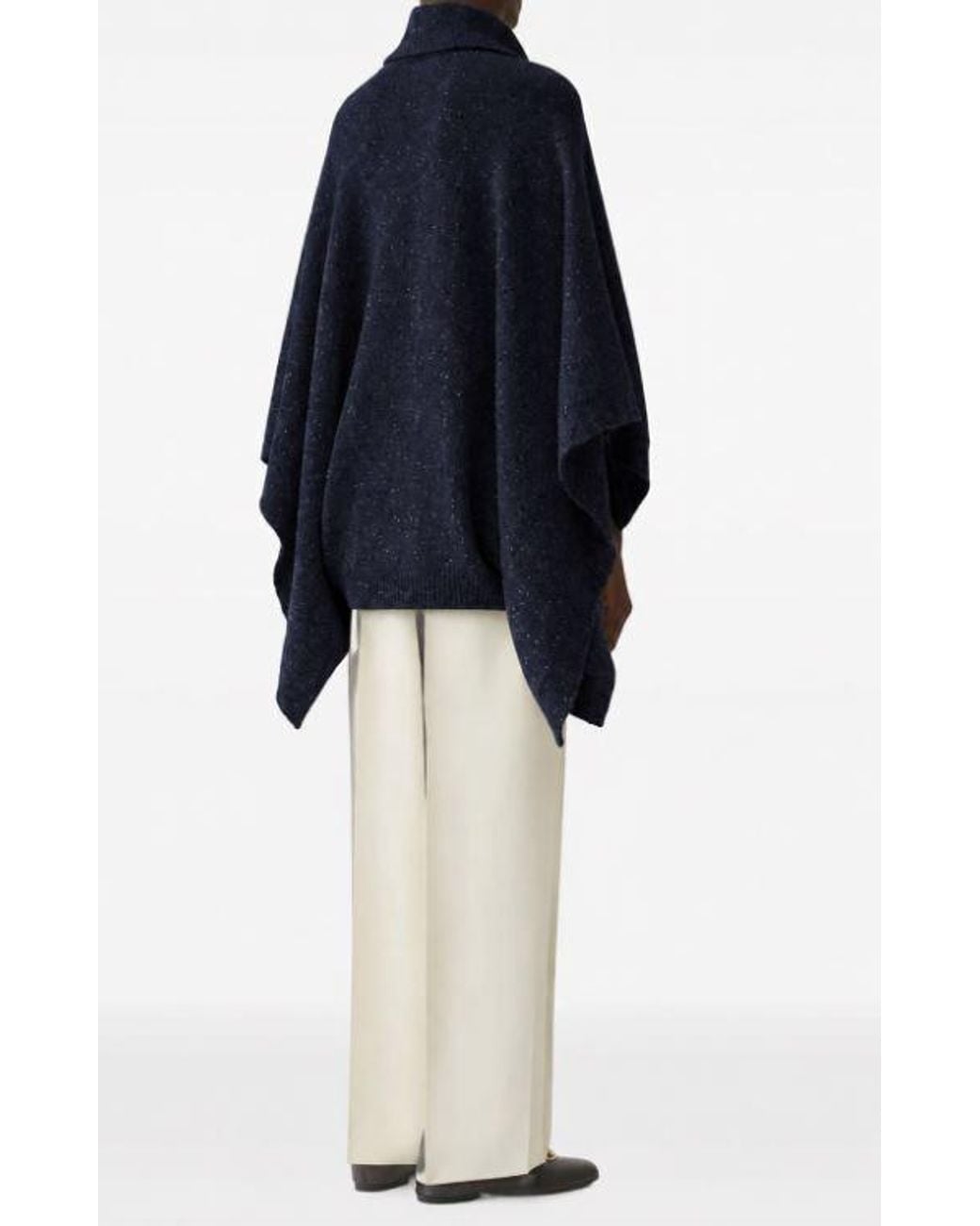 Fabiana Filippi Blue Wool Polyamide Sweater