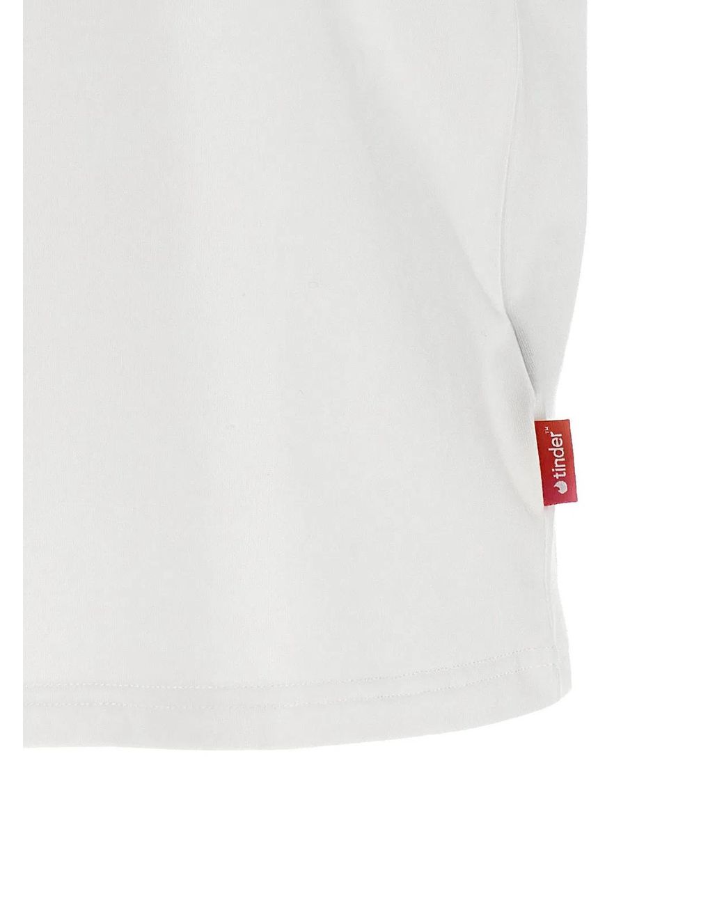 DIESEL White X Tinder 'Pr-T-Nots-Chi-R' T-Shirt