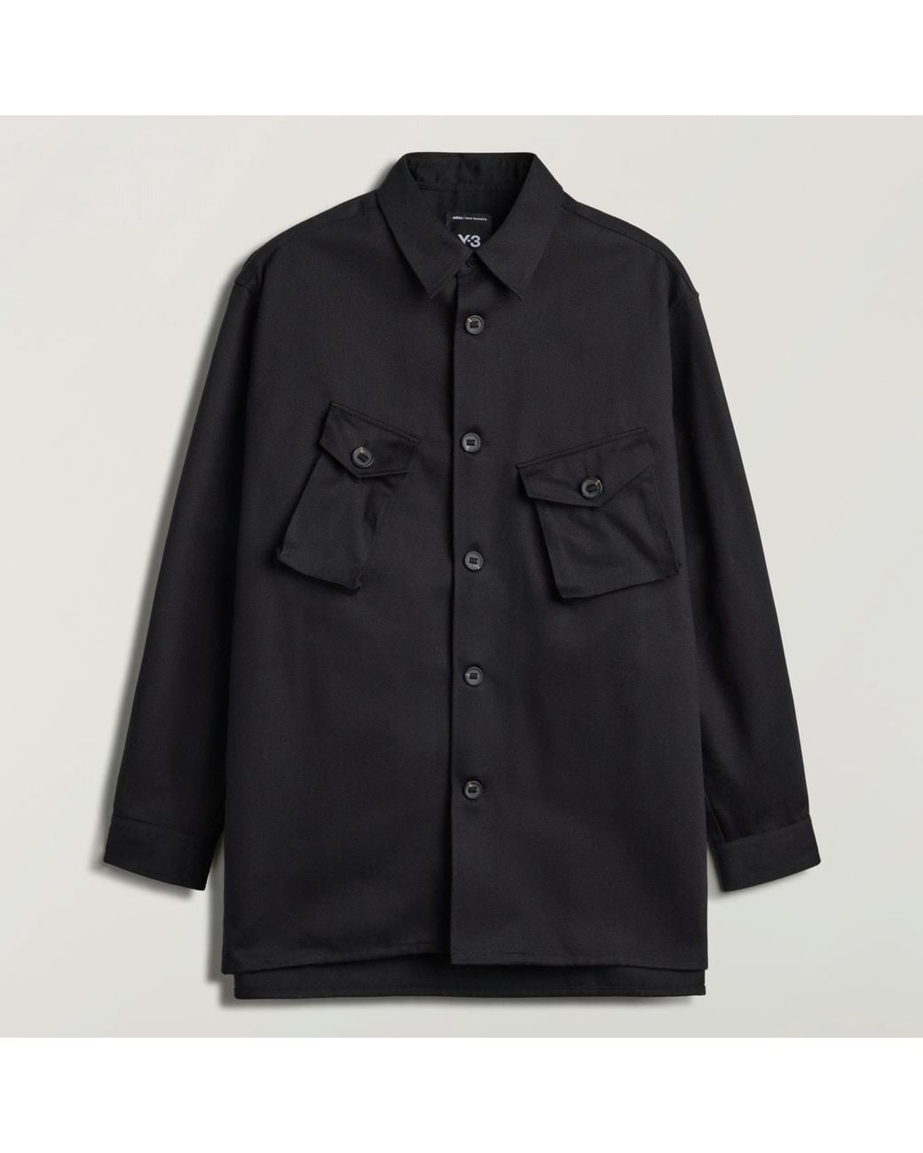 Y-3 Black Tw Ut Ovrshrt for men