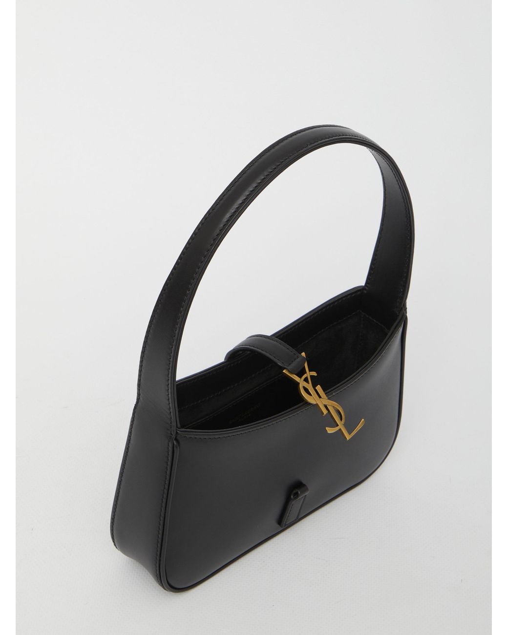 Saint Laurent Black Le 5 À 7 Mini Hobo Bag