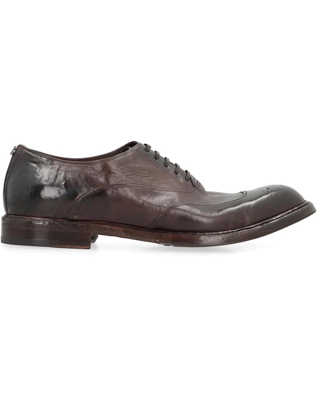 Dolce & Gabbana Brown Dolce & Gabbana Leather Shoes for men