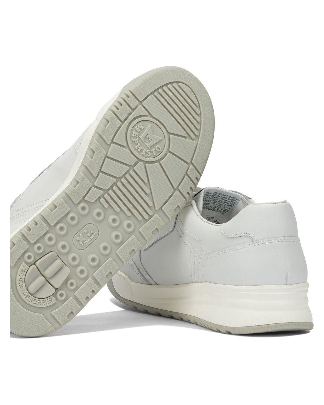 Mephisto White Norwin Sneakers & Slip-On for men