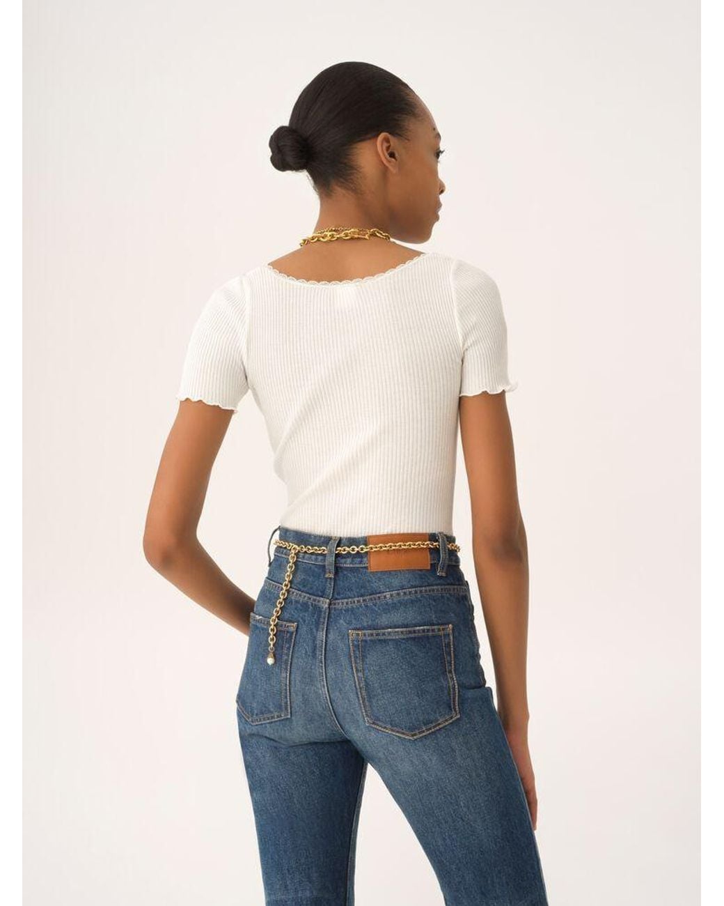 Chloé Blue Jeans Flared